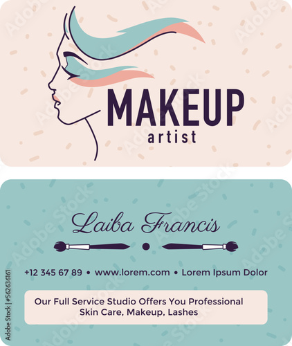 Makeup artist full service and processional care