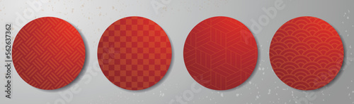 和風素材　和柄テンプレート　背景　見出し　豪華　和　季節　和菓子　和食　メニュー　カタログ　短冊