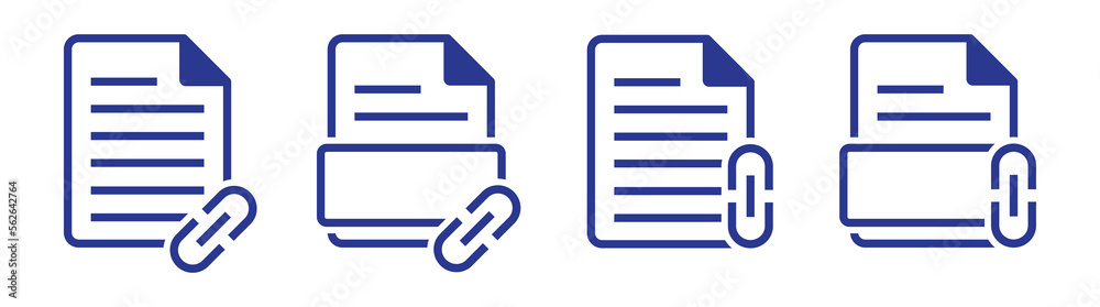 Document link. Internet link. Web link icon, vector illustration Document link. Internet link. Web link icon, vector illustration