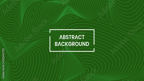 green abstract background with swirl lines pattern. unique, modern and creative. used for wallpaper, background, backdrop, banner, copy space and homepage