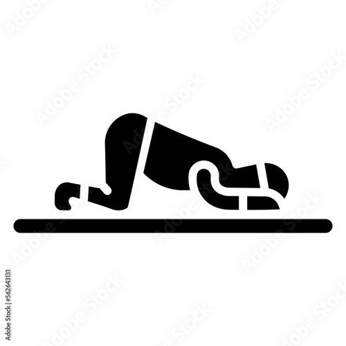islamic prayer icon