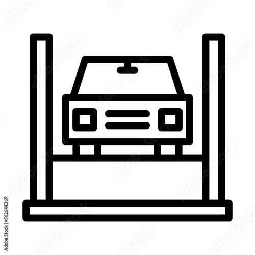 Car Lifter Icon