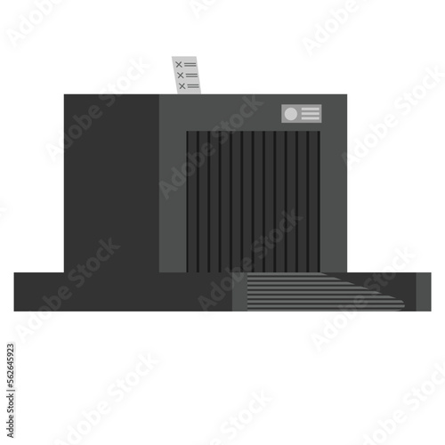 x ray machine for luggage screening security in airport terminal for detection at security check point