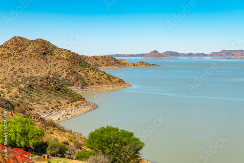 Gariep dam in South Africa.