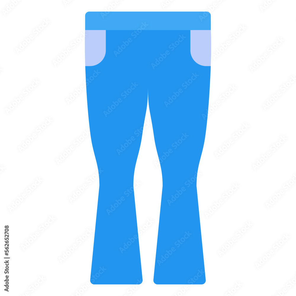 bell bottoms jeans illustration bell bottoms jeans illustration