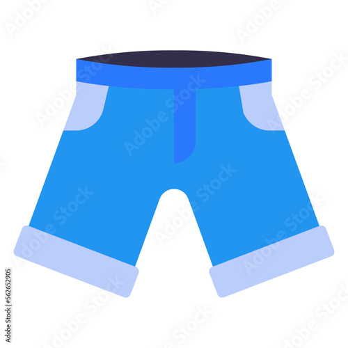 short pant illustration