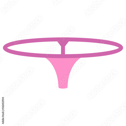 thong underwear illustration