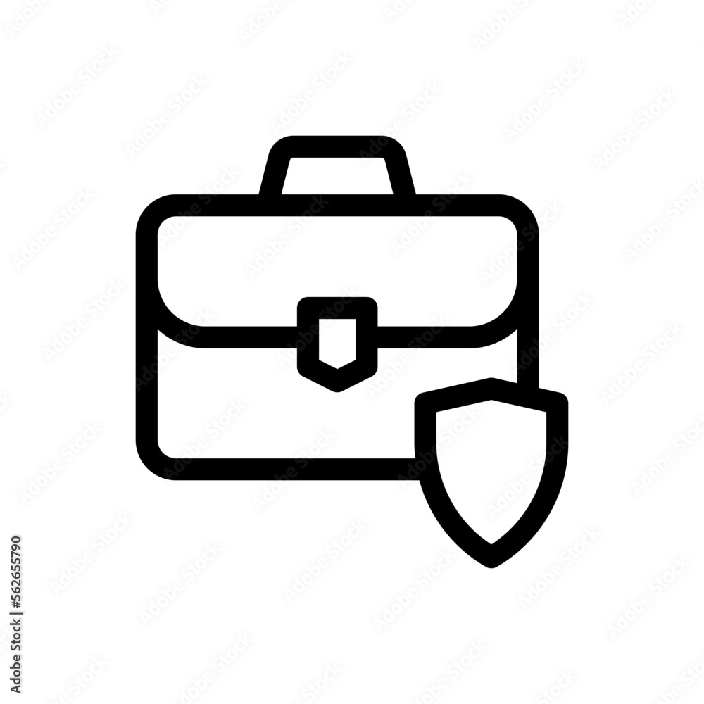 briefcase line icon briefcase line icon