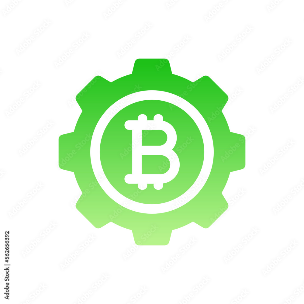 configuration flat gradient icon configuration flat gradient icon