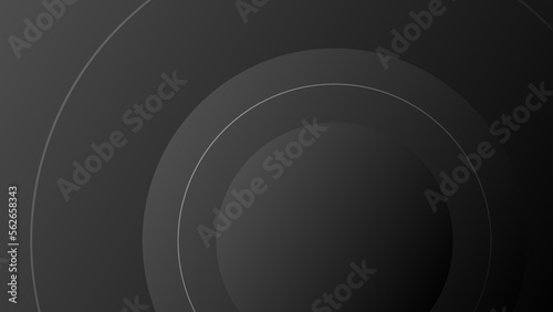 Black background. Modern dark abstract vector texture