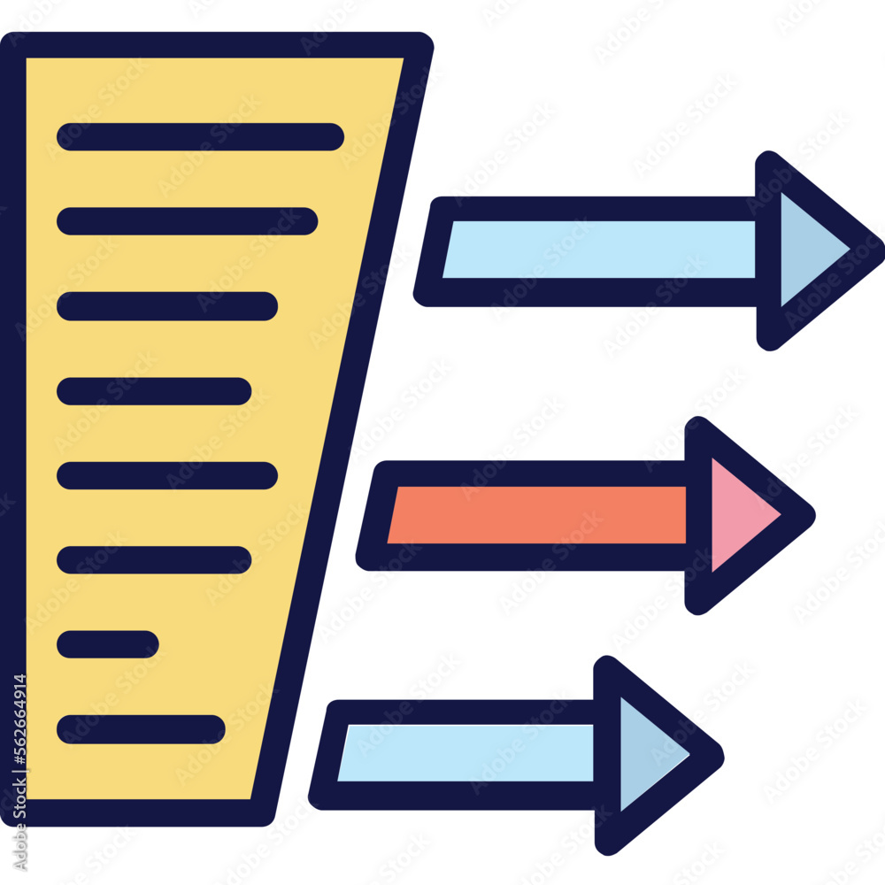 Bars, data Vector Icon which can easily modify or edit

