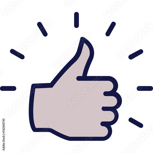 Appreciation, excellent Vector Icon which can easily modify or edit

