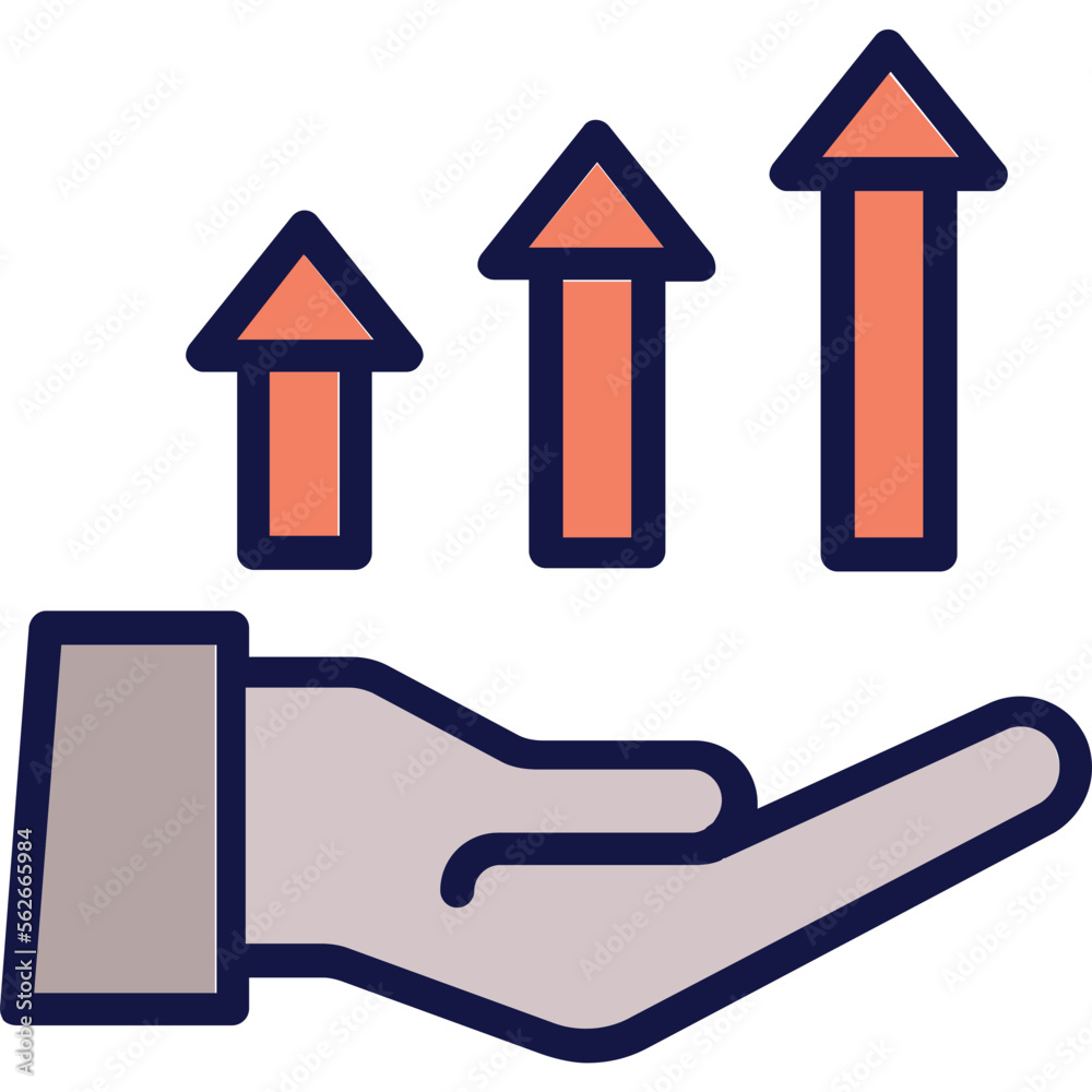 Naklejka premium Data planning, planning ahead Vector Icon which can easily modify or edit