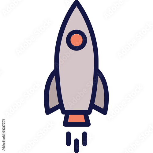 Initiation, launch Vector Icon

