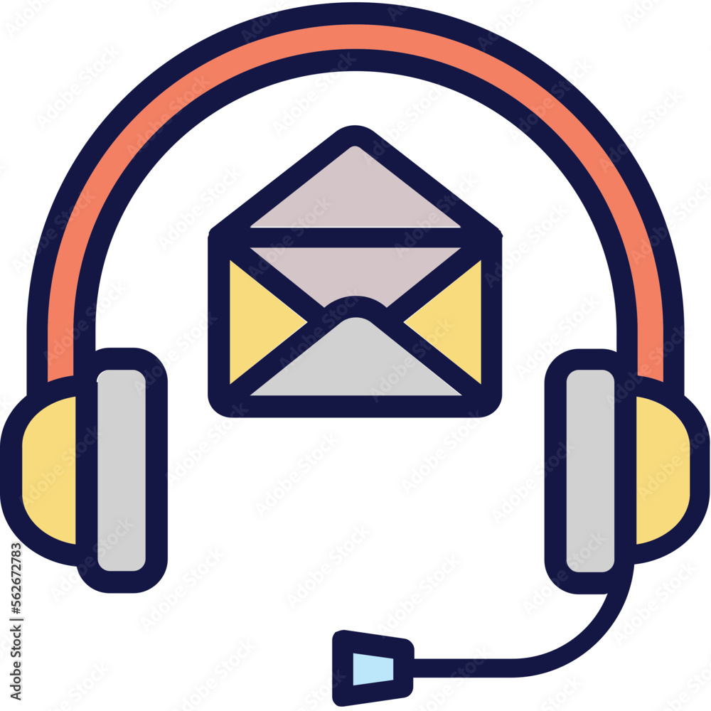 Assistance, consultant Vector Icon
