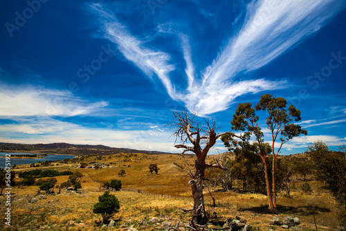 Cloud formations over Jindabyne