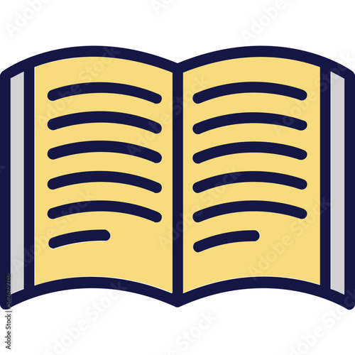 Book, education Vector Icon
