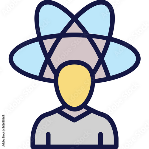 Biodata, candidate Vector Icon
