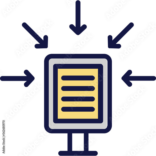 Advertising, effective of advertising Vector Icon
