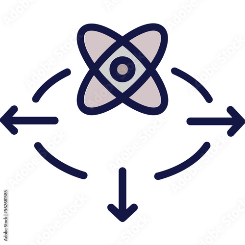 Classification, deployment of resources Vector Icon

