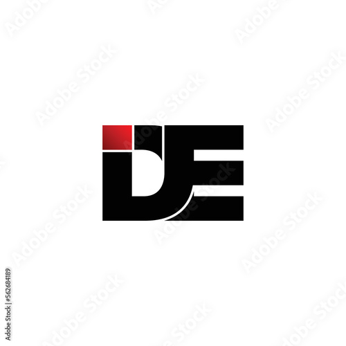 Fényképezés IDE letter monogram logo design vector