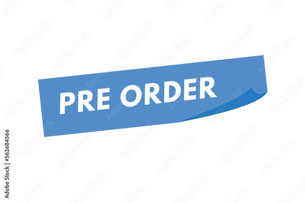 pre order text Button. pre order Sign Icon Label Sticker Web Buttons pre order text Button. pre order Sign Icon Label Sticker Web Buttons