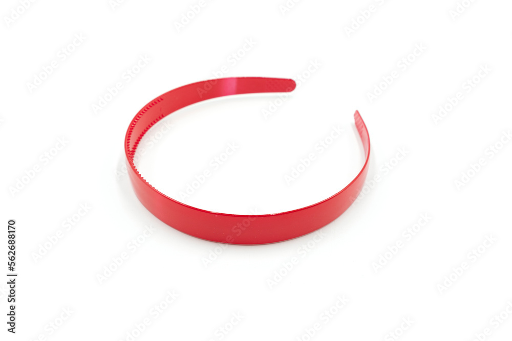 Colorful hair band isolated on white background Colorful hair band isolated on white background