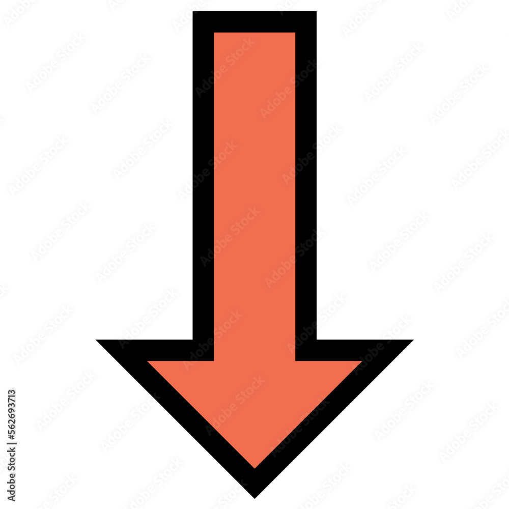 Arrow sign icon