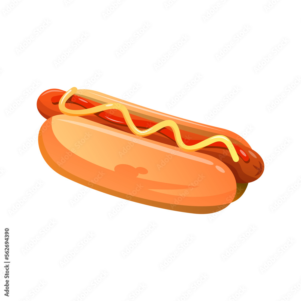 Delicious Hotdog Illustrations Delicious Hotdog Illustrations