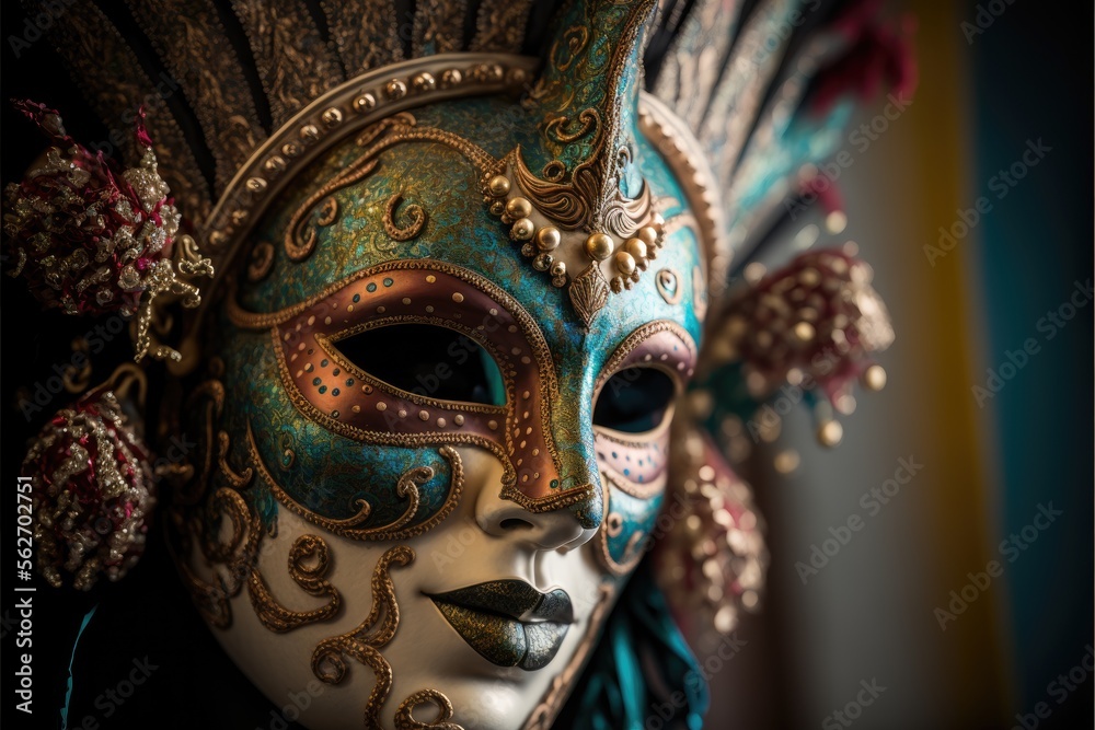  Venetian carnival  mask, carnival party. 