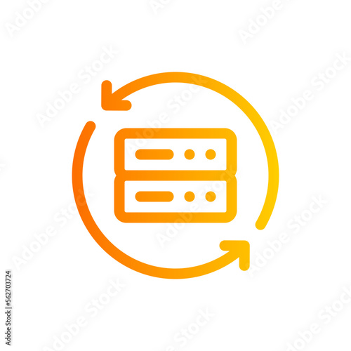 server gradient icon