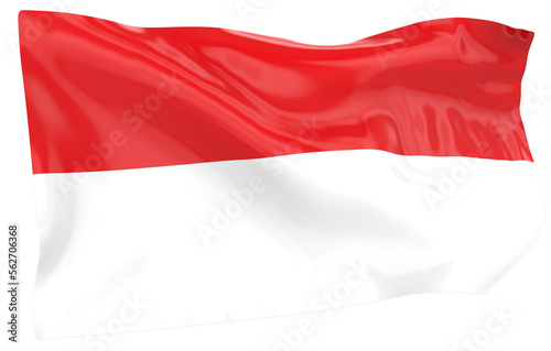 flag 3d of country