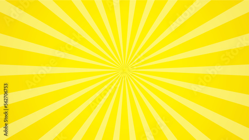 集中線 黄色