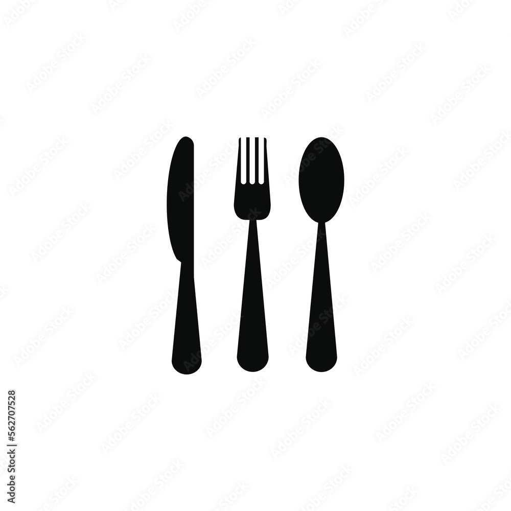 Utensils icon vector illustration Utensils icon vector illustration