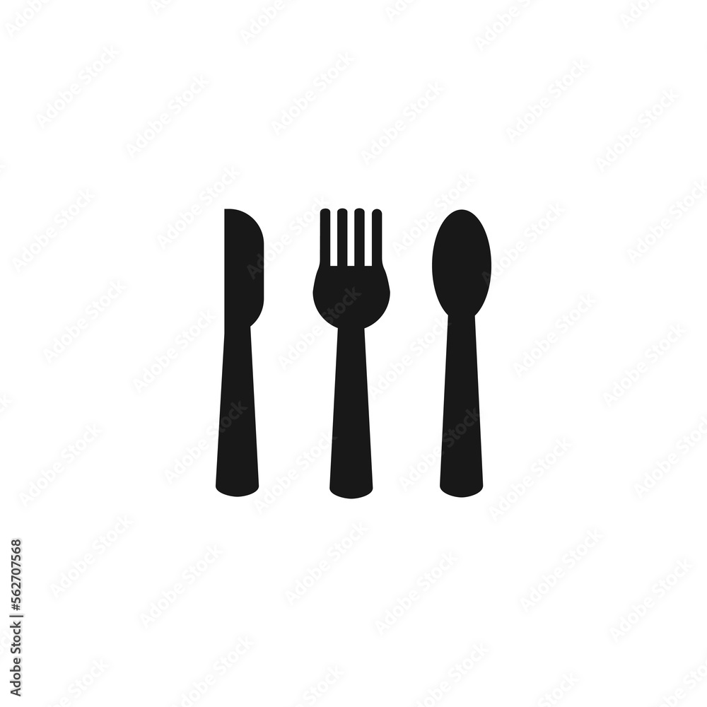 Utensils icon vector illustration Utensils icon vector illustration