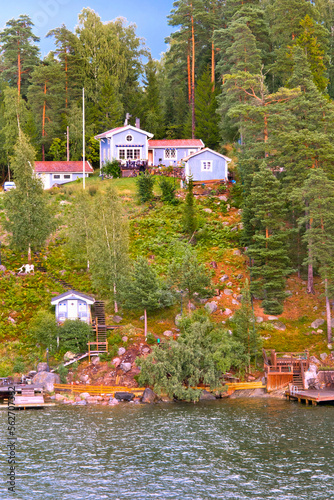 Canvas Print Stockholm Archipielago, Stockholm Fjord, Baltic Sea, Stockholm, Sweden, Scandina