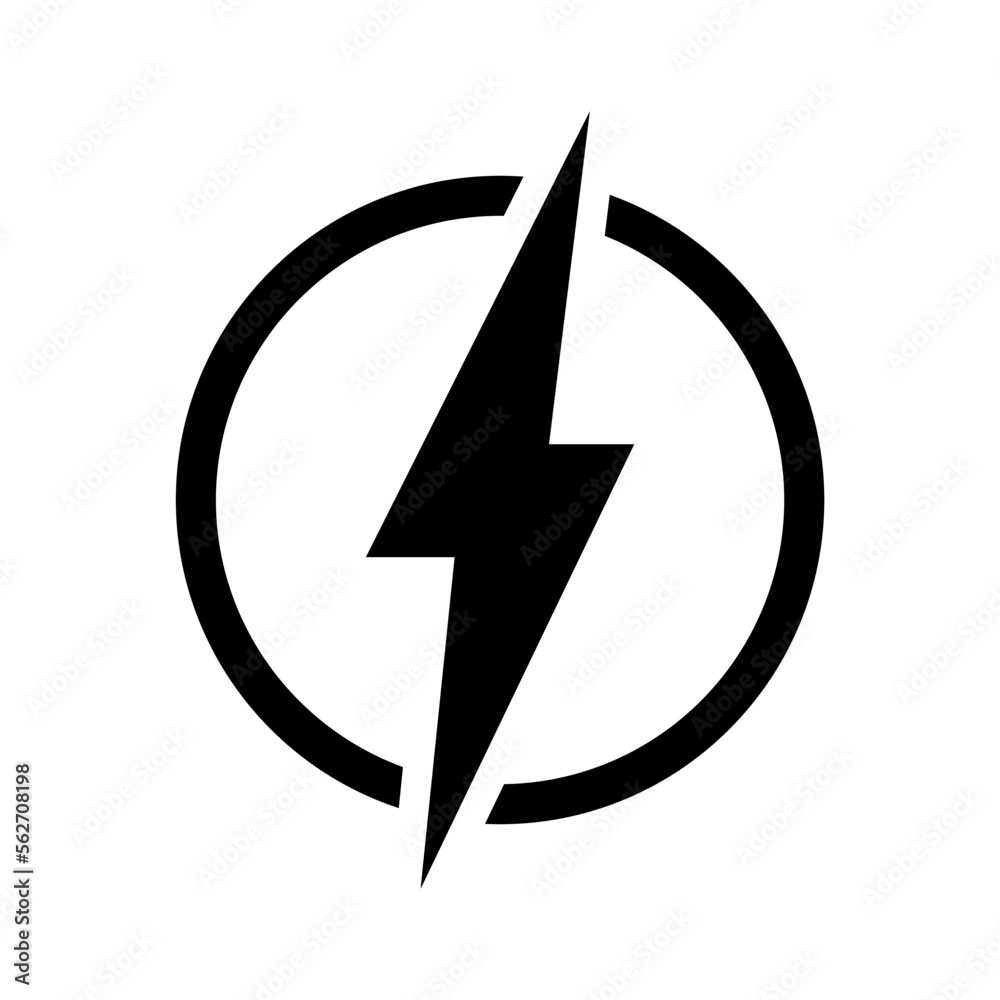 lightning bolt, thunderbolt icon, flash icon vector logo template lightning bolt, thunderbolt icon, flash icon vector logo template
