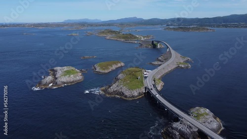 atlantic route norway from the air