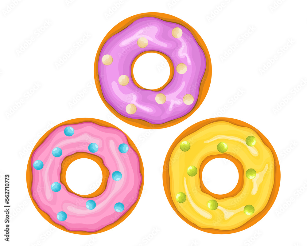 Fototapeta premium donuts