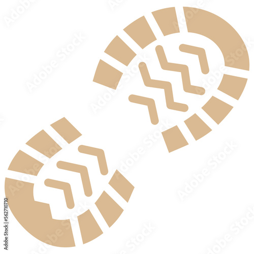 boots flat icon