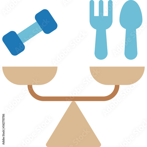 regimen flat icon