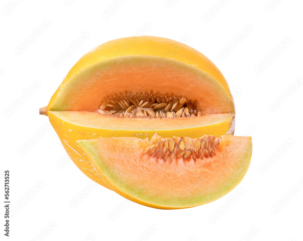 yellow melon on transparent png yellow melon on transparent png