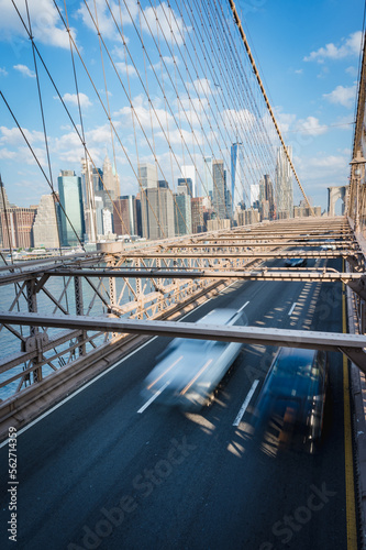 Manhattan and Brooklyn Bridge