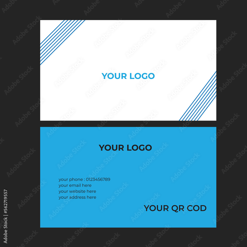 Fototapeta premium Business Card Design For Corporate Business 3