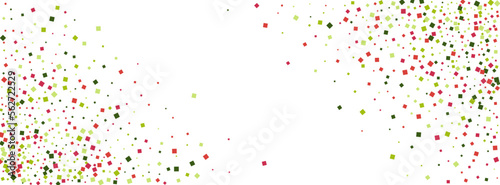 Multicolored Circle Background White Vector. Geometric Paper Card. Bright Isolated. Rainbow Element Happy. Confetti Fest Design.