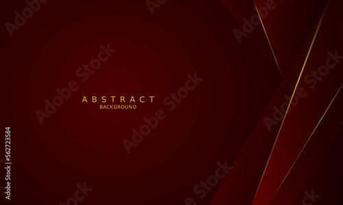 dark red luxury premium background and gold line.
