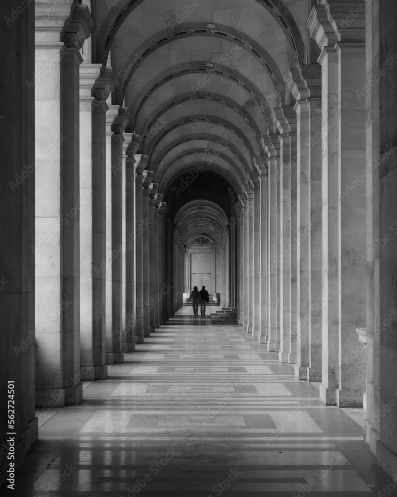 archway in the city