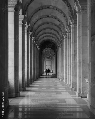 archway in the city