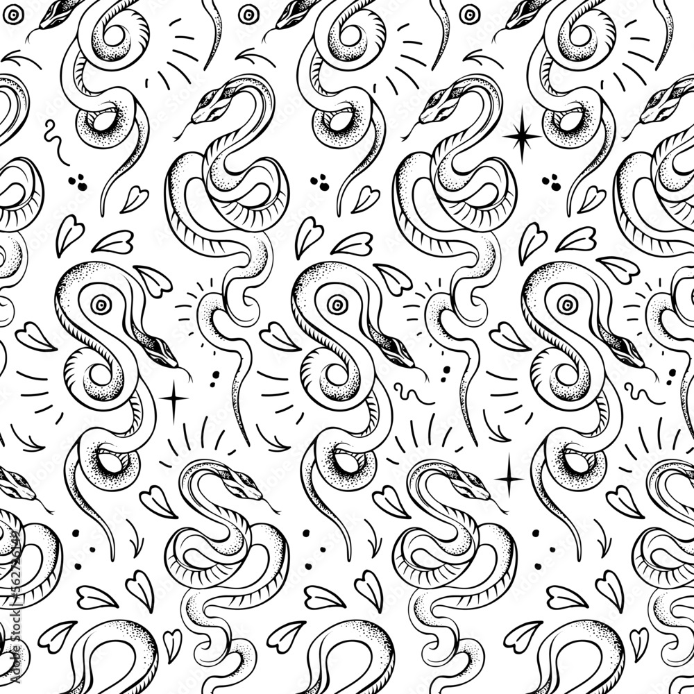 Seamless Snake Pattern Snake Pattern Snake Background Snake Contour seamless-snake-pattern-snake-pattern-snake-background-snake-contour