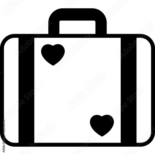 Honeymoon Luggage which can easily edit or modify
